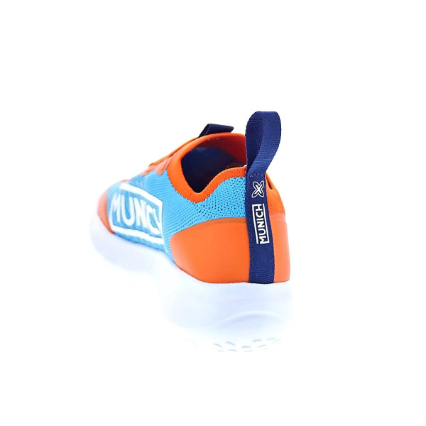 Zapatillas Munich zapatos Niño modelo Jony kid 12 Naranja Elástico