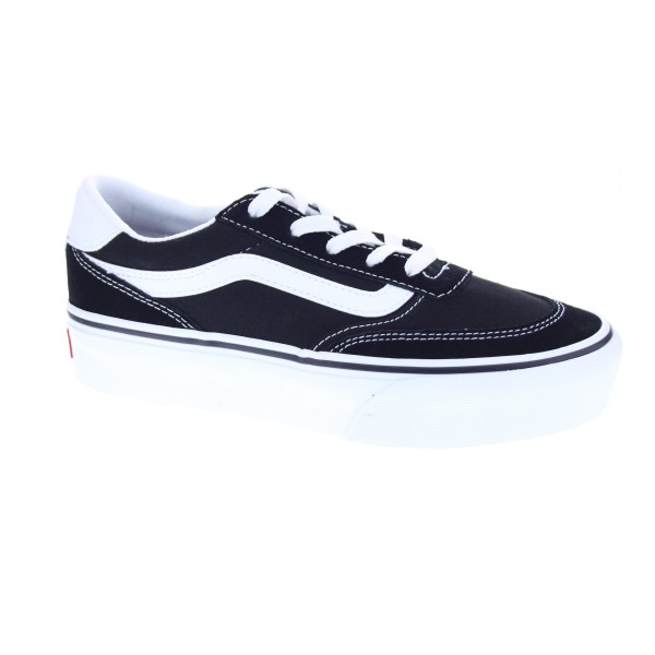 Zapatillas Vans zapatos Mujer modelo Brooklyn Platform Negro Cordón