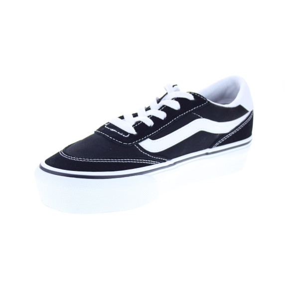 Zapatillas Vans zapatos Mujer modelo Brooklyn Platform Negro Cordón