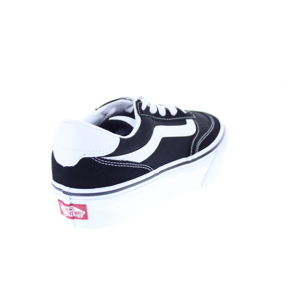 Zapatillas Vans zapatos Mujer modelo Brooklyn Platform Negro Cordón