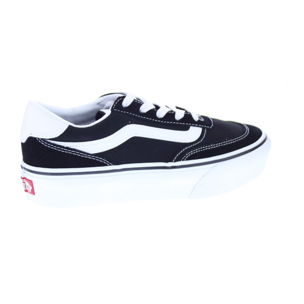 Zapatillas Vans zapatos Mujer modelo Brooklyn Platform Negro Cordón