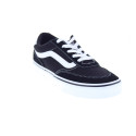 Zapatillas Vans zapatos Mujer modelo Brooklyn Suede Negro Cordón