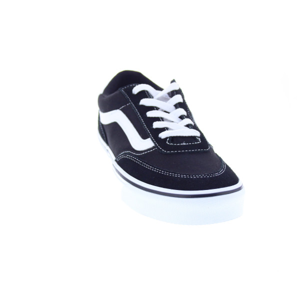 Zapatillas Vans zapatos Mujer modelo Brooklyn Suede Negro Cordón