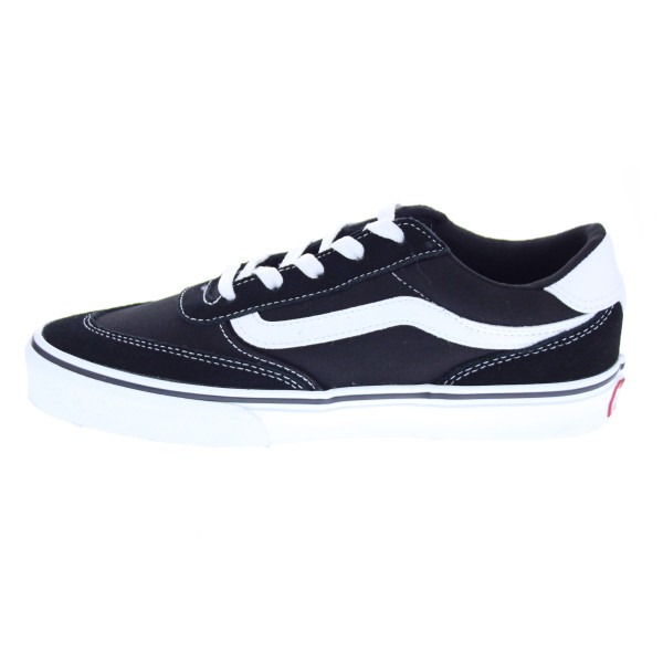 Zapatillas Vans zapatos Mujer modelo Brooklyn Suede Negro Cordón