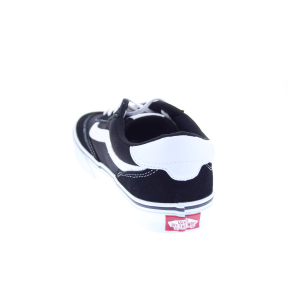 Zapatillas Vans zapatos Mujer modelo Brooklyn Suede Negro Cordón