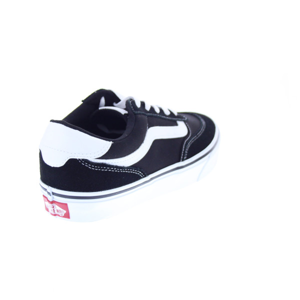 Zapatillas Vans zapatos Mujer modelo Brooklyn Suede Negro Cordón