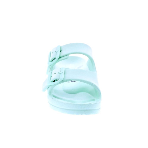 Sandalias Duuo zapatos Mujer modelo Eva Flat 66 Verde Hebillas