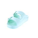 Sandalias Duuo zapatos Mujer modelo Eva Flat 66 Verde Hebillas