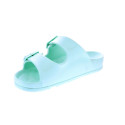 Sandalias Duuo zapatos Mujer modelo Eva Flat 66 Verde Hebillas