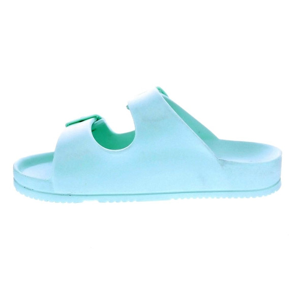 Sandalias Duuo zapatos Mujer modelo Eva Flat 66 Verde Hebillas