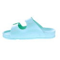 Sandalias Duuo zapatos Mujer modelo Eva Flat 66 Verde Hebillas