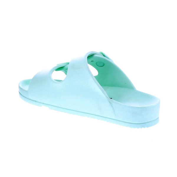 Sandalias Duuo zapatos Mujer modelo Eva Flat 66 Verde Hebillas