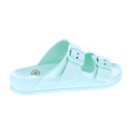 Sandalias Duuo zapatos Mujer modelo Eva Flat 66 Verde Hebillas