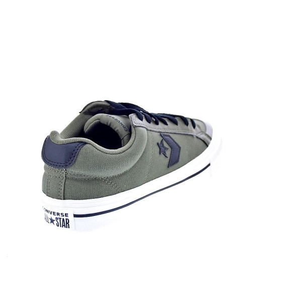 Zapatillas Converse zapatos Hombre modelo Canvas Sport OX Verde Cordón