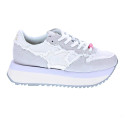 Zapatillas Sun68 AX zapatos Mujer modelo Big Stargirl Blanco Cordón