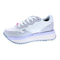 Zapatillas Sun68 AX zapatos Mujer modelo Big Stargirl Blanco Cordón