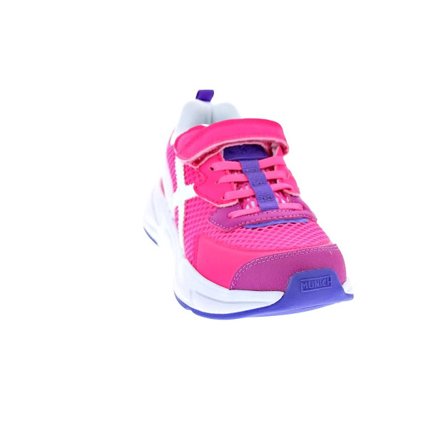 Zapatillas Munich zapatos Niña modelo Mini Track VCO 108 Rosa Velcro