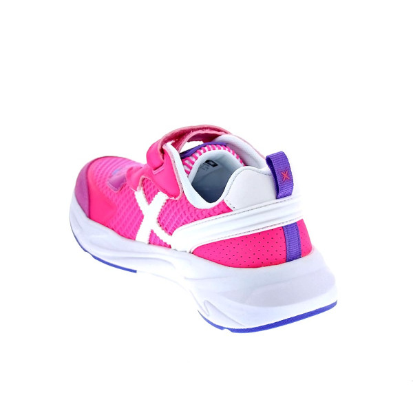 Zapatillas Munich zapatos Niña modelo Mini Track VCO 108 Rosa Velcro