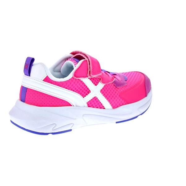 Zapatillas Munich zapatos Niña modelo Mini Track VCO 108 Rosa Velcro