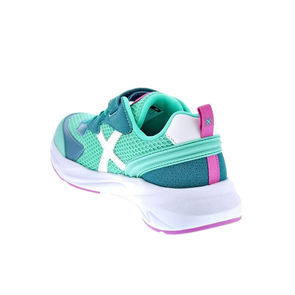 Zapatillas Munich zapatos Niña modelo Mini Track VCO 105 Verde Velcro