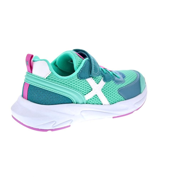 Zapatillas Munich zapatos Niña modelo Mini Track VCO 105 Verde Velcro