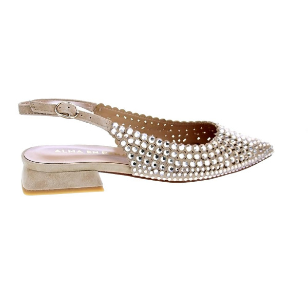 Sandalias Alma en Pena zapatos Mujer modelo V250488 Beige Hebilla