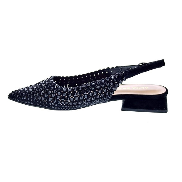 Sandalias Alma en Pena zapatos Mujer modelo V250488 Negro Hebilla