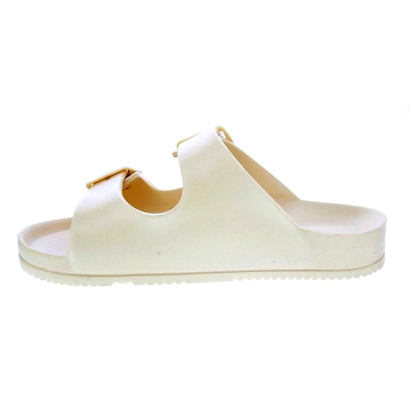 Sandalias Duuo zapatos Mujer modelo Eva Flat 65 Beige Hebillas