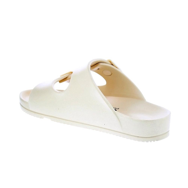 Sandalias Duuo zapatos Mujer modelo Eva Flat 65 Beige Hebillas