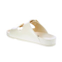 Sandalias Duuo zapatos Mujer modelo Eva Flat 65 Beige Hebillas