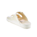 Sandalias Duuo zapatos Mujer modelo Eva Flat 65 Beige Hebillas