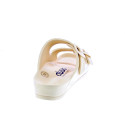 Sandalias Duuo zapatos Mujer modelo Eva Flat 65 Beige Hebillas