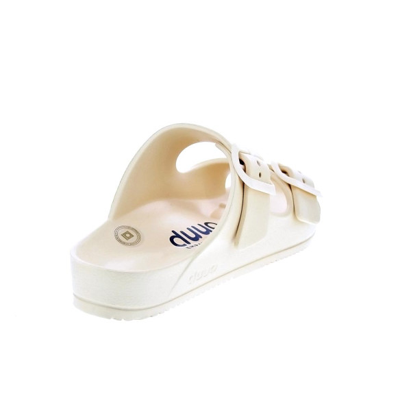 Sandalias Duuo zapatos Mujer modelo Eva Flat 65 Beige Hebillas