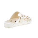 Sandalias Duuo zapatos Mujer modelo Eva Flat 65 Beige Hebillas