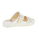 Sandalias Duuo zapatos Mujer modelo Eva Flat 65 Beige Hebillas
