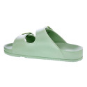 Sandalias Duuo zapatos Mujer modelo Eva Flat 74 Verde Hebillas