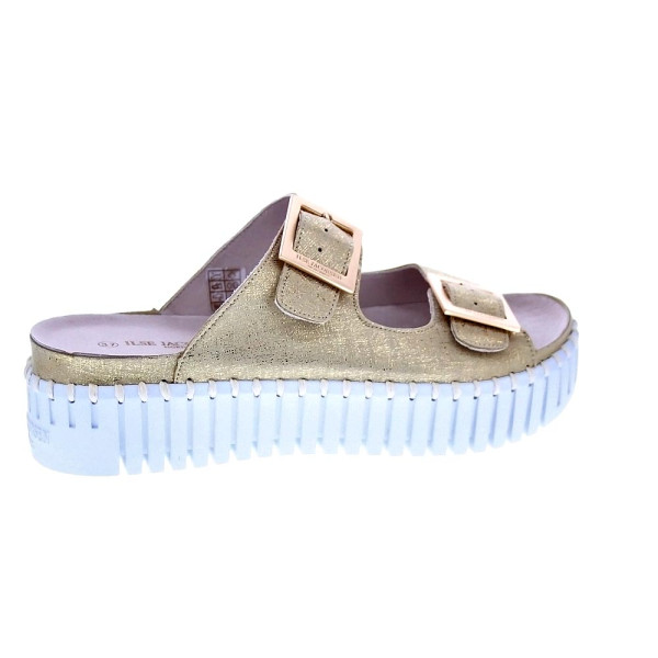 Sandalias Ilse Jacobsen zapatos Mujer modelo 1032 Oro Hebillas