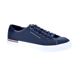 Zapatillas Tommy Hilfiger zapatos Hombre modelo Core Corporate Azul Cordón 2