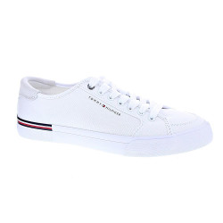 Zapatillas Tommy Hilfiger zapatos Hombre modelo Core Corporate Blanco Cordón 2