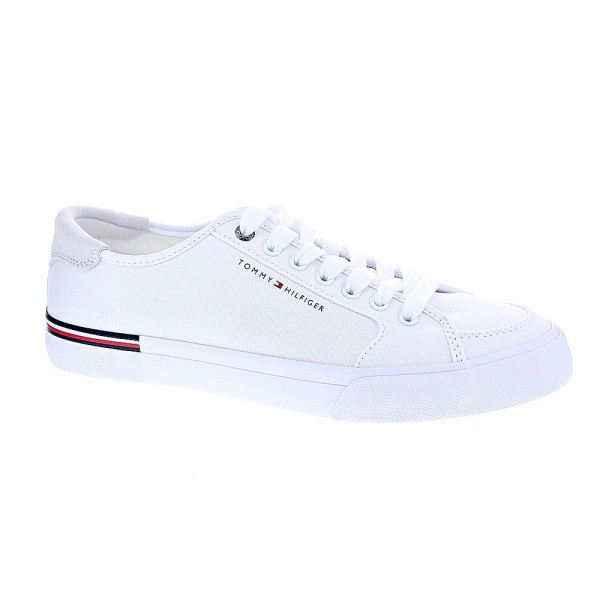 Zapatillas Tommy Hilfiger zapatos Hombre modelo Core Corporate Blanco Cordón