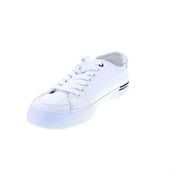 Zapatillas Tommy Hilfiger zapatos Hombre modelo Core Corporate Blanco Cordón