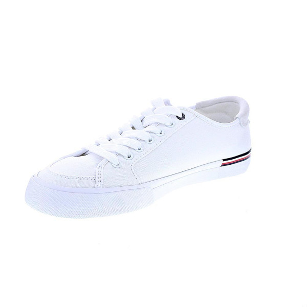 Zapatillas Tommy Hilfiger zapatos Hombre modelo Core Corporate Blanco Cordón