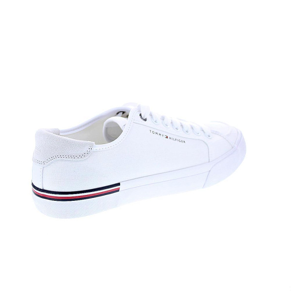 Zapatillas Tommy Hilfiger zapatos Hombre modelo Core Corporate Blanco Cordón