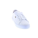 Zapatillas Tommy Hilfiger zapatos Mujer modelo Vulc Canvas combi oro Blanco Cordón