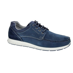 Mocasines Imac zapatos Hombre modelo 751660 Azul Cordón 2