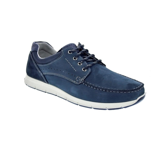 Mocasines Imac zapatos Hombre modelo 751660 Azul Cordón