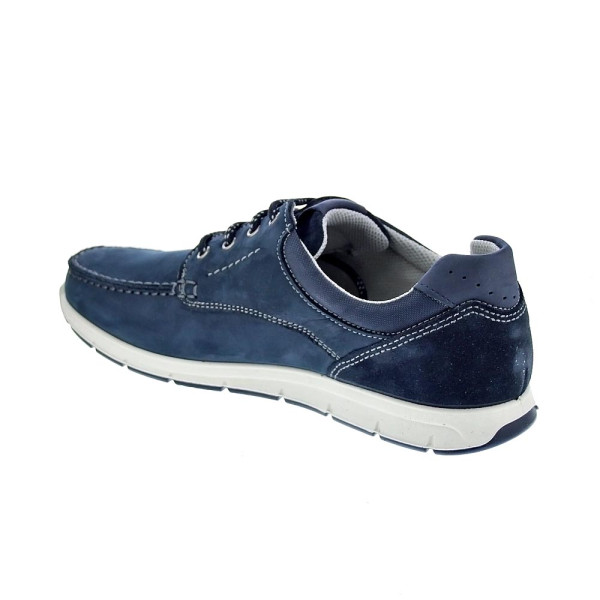 Mocasines Imac zapatos Hombre modelo 751660 Azul Cordón