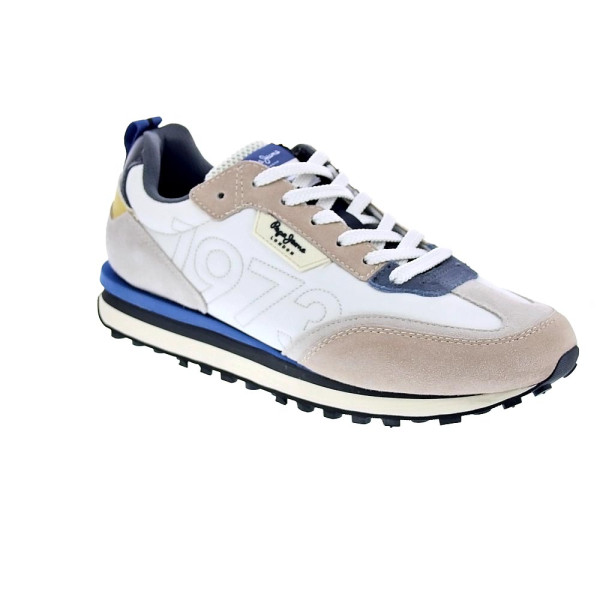 Zapatillas Pepe Jeans zapatos Hombre modelo Foster Beige Cordón