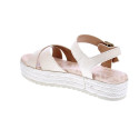 Sandalias Mtng zapatos Mujer modelo Amelie Beige Hebilla