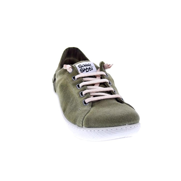 Zapatillas Sunni Sabbi zapatos Mujer modelo Oshima Verde Elástico